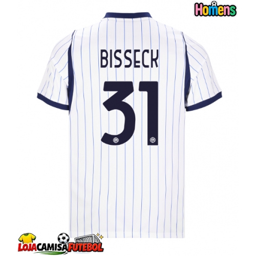 Camisa de Futebol Inter Milan Yann Bisseck #31 Equipamento Secundário 2026-27 Manga Curta